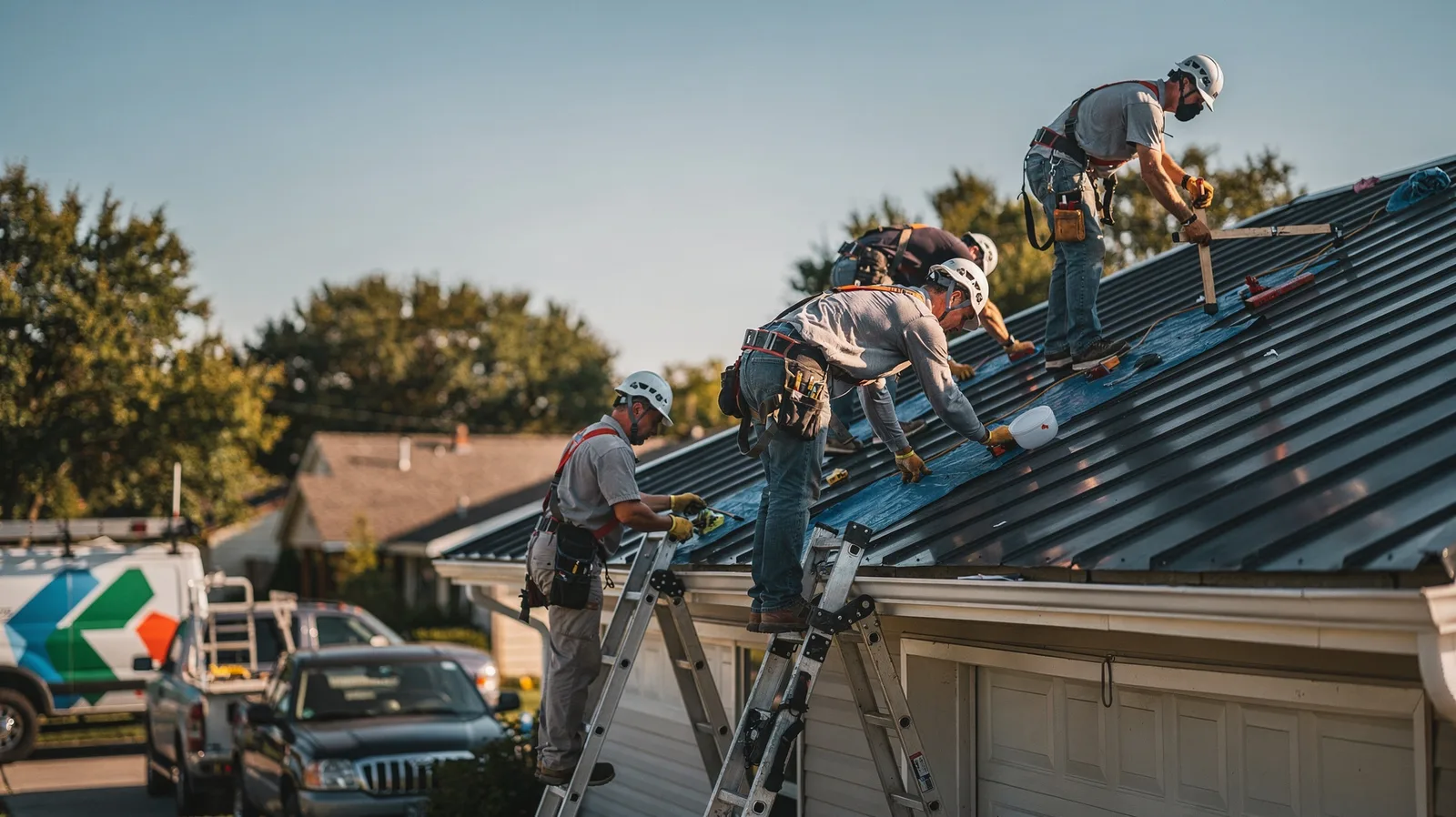 Metal Roof Installation in Oaktown, IN near me